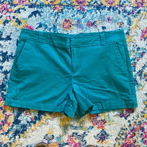 EUC New York & Company Shorts, Teal, Size 10 - Picture 11 of 15